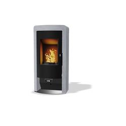 Nex pietra Ollare con RIKATRONIC4 uscita fumi posteriore 1